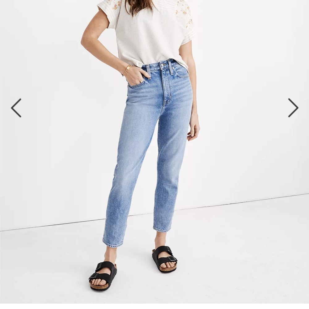 Madewell The Tall Momjean in Melva Wash